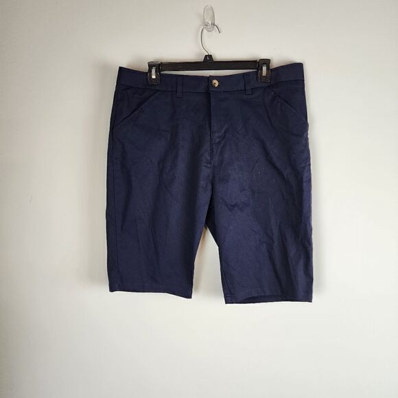 French Toast Flat Front Plus Size Adjustable Waist  Bermuda Shorts Size 20 1/2 - Picture 2 of 7